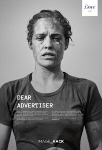 To break the unrealistic image of women portrayed…